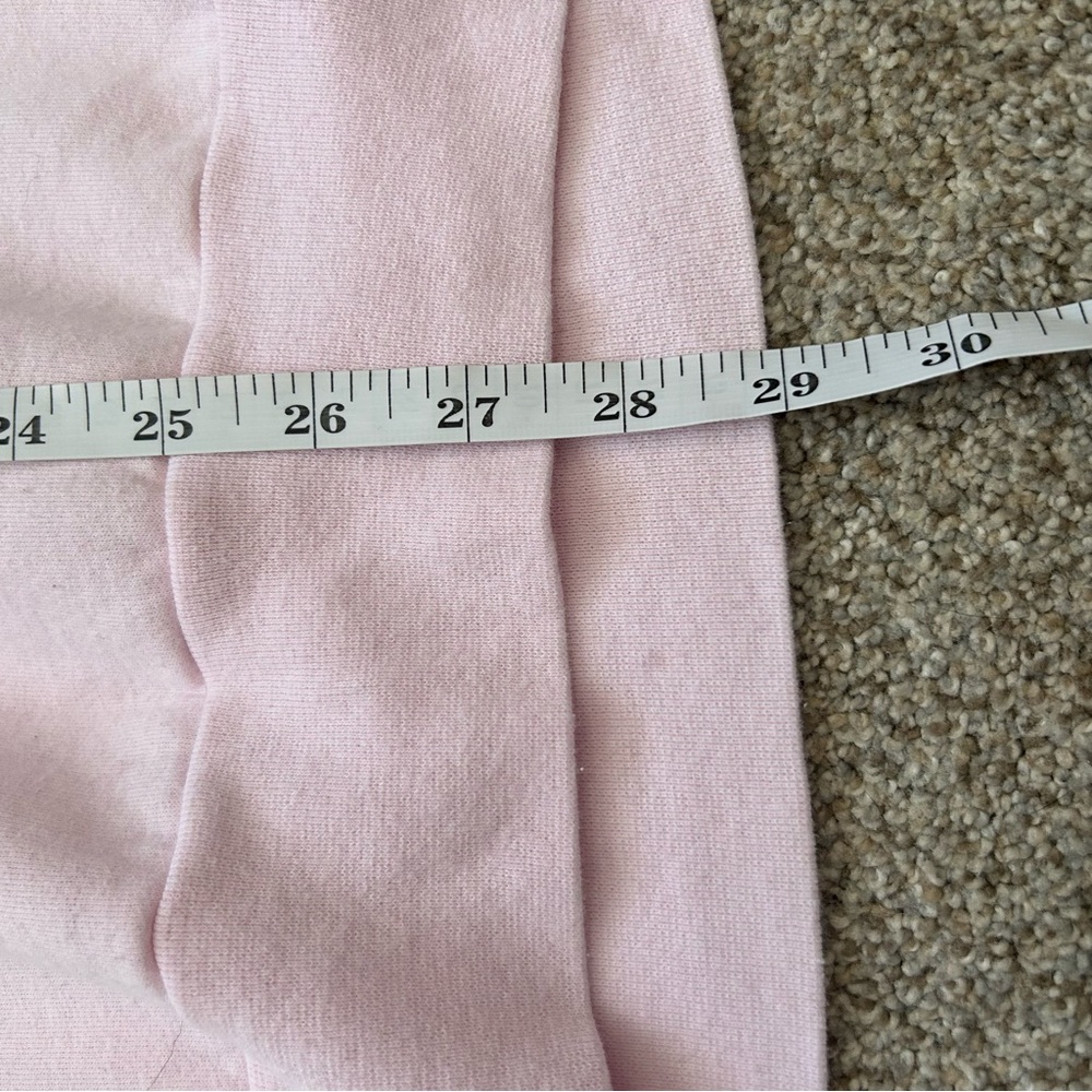 Vintage pink layered look fair isle sweatshirt XL - Picture 8 of 8